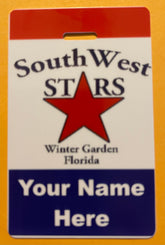 Southwest Stars team bag tag
