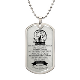 MY EVERYTHING - Graphical Dog Tag & Ball Chain