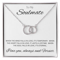 TO MY SOULMATE - Eternal - Perfect Pair Necklace (White background)