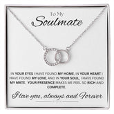 TO MY SOULMATE - My Home - Perfect Pair Necklace (White background)