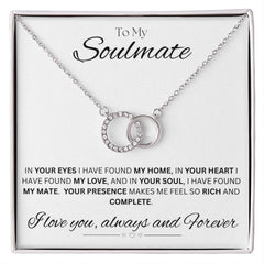 TO MY SOULMATE - My Home - Perfect Pair Necklace (White background)