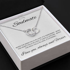 TO MY SOULMATE - Eternal - Perfect Pair Necklace (White background)