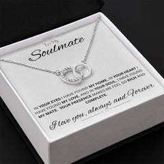 TO MY SOULMATE - My Home - Perfect Pair Necklace (White background)