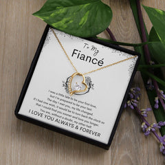 TO MY FIANCE - Your Last - Forever Love Necklace (White background)