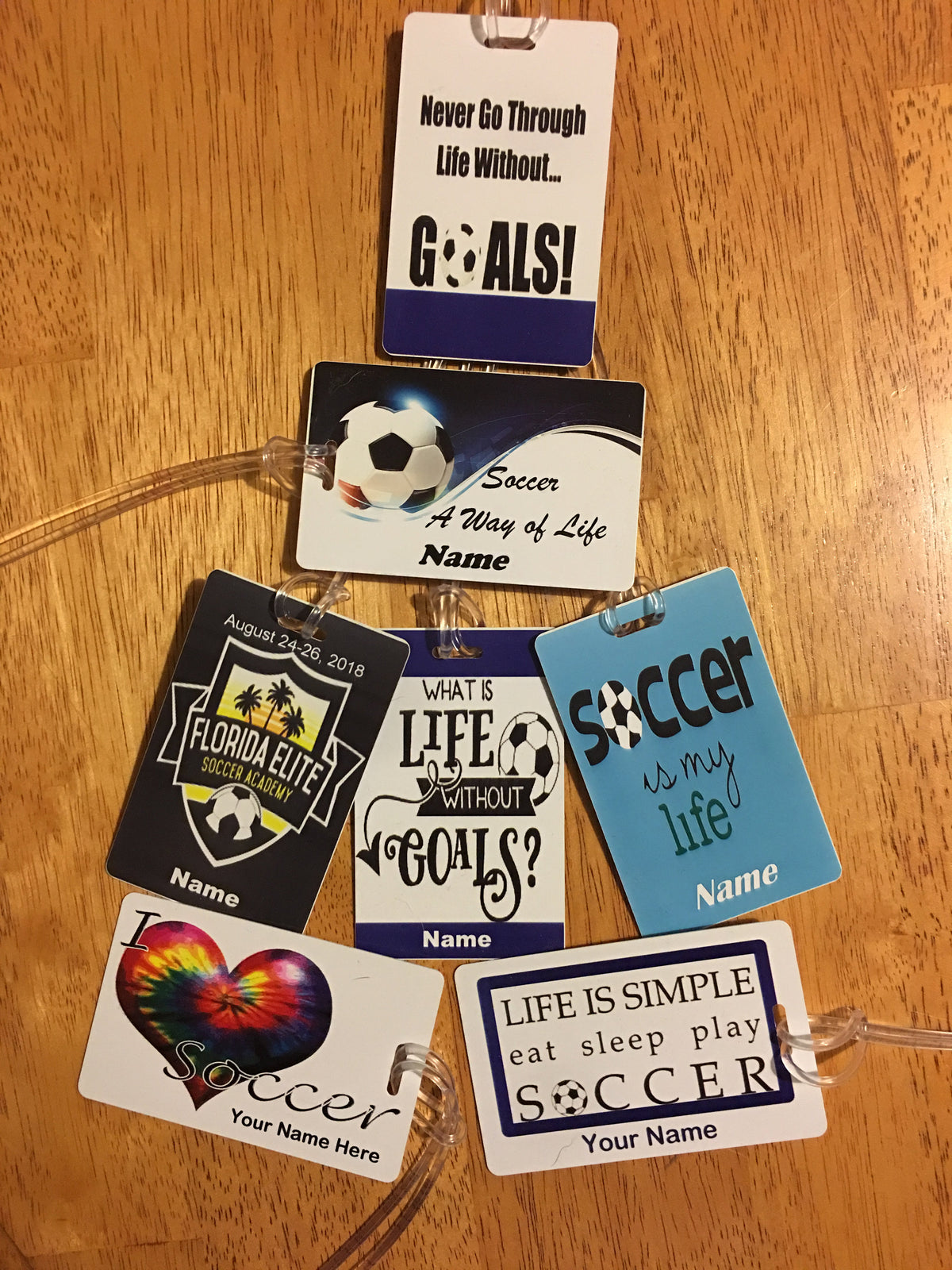 Bag Tags - Personalized - Not Event Specific