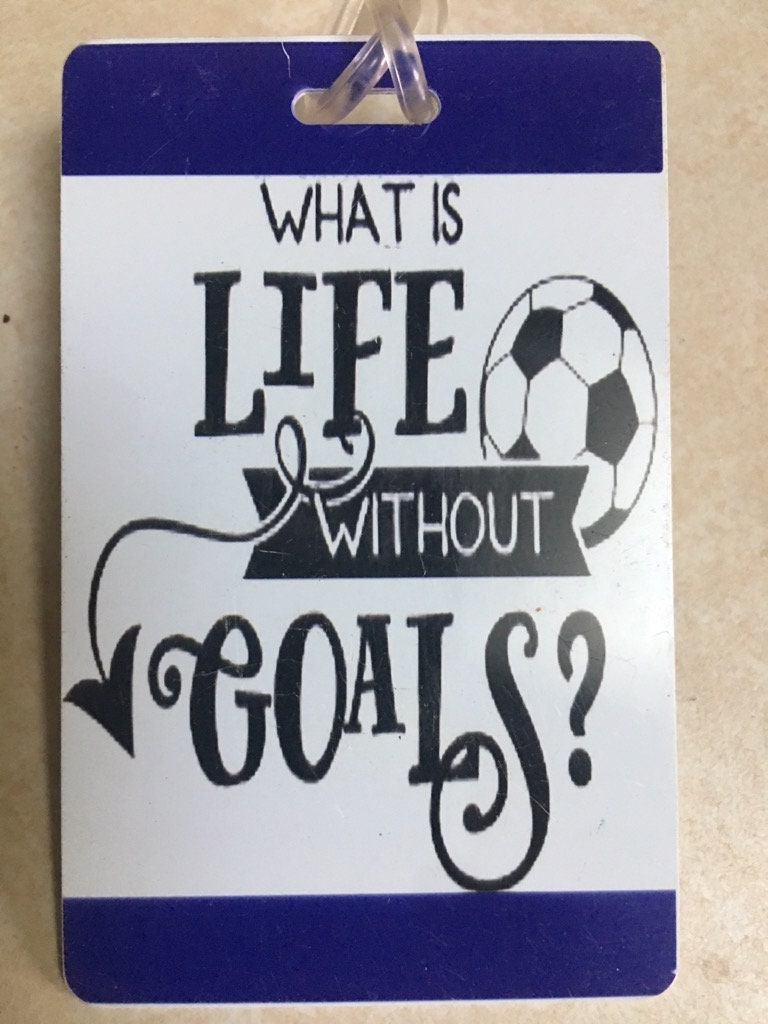 Soccer Bag Tag