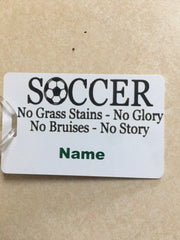 Soccer Bag Tag