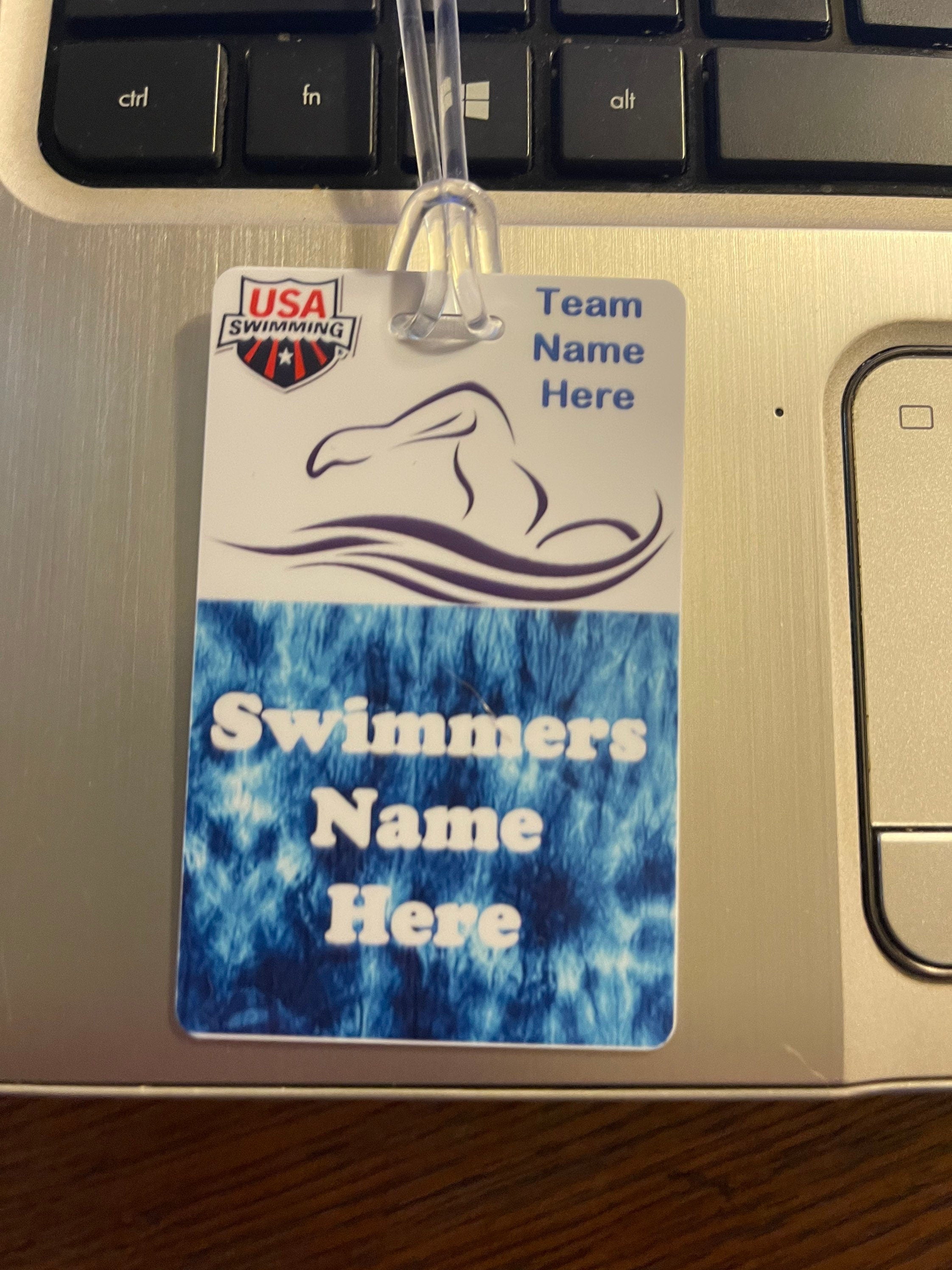 Special order swimmer logo