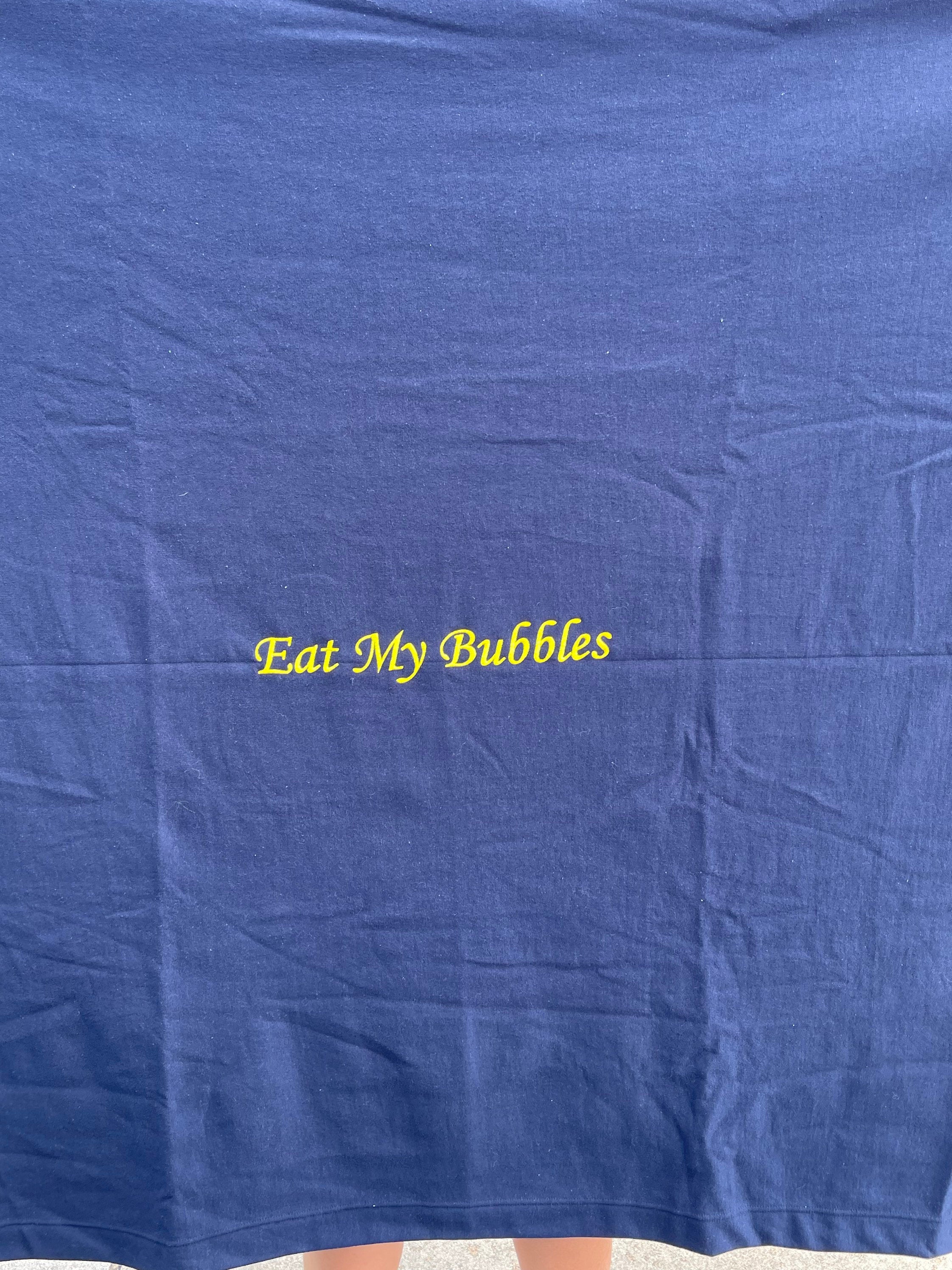 Navy blue - Embroidered Bath Towel