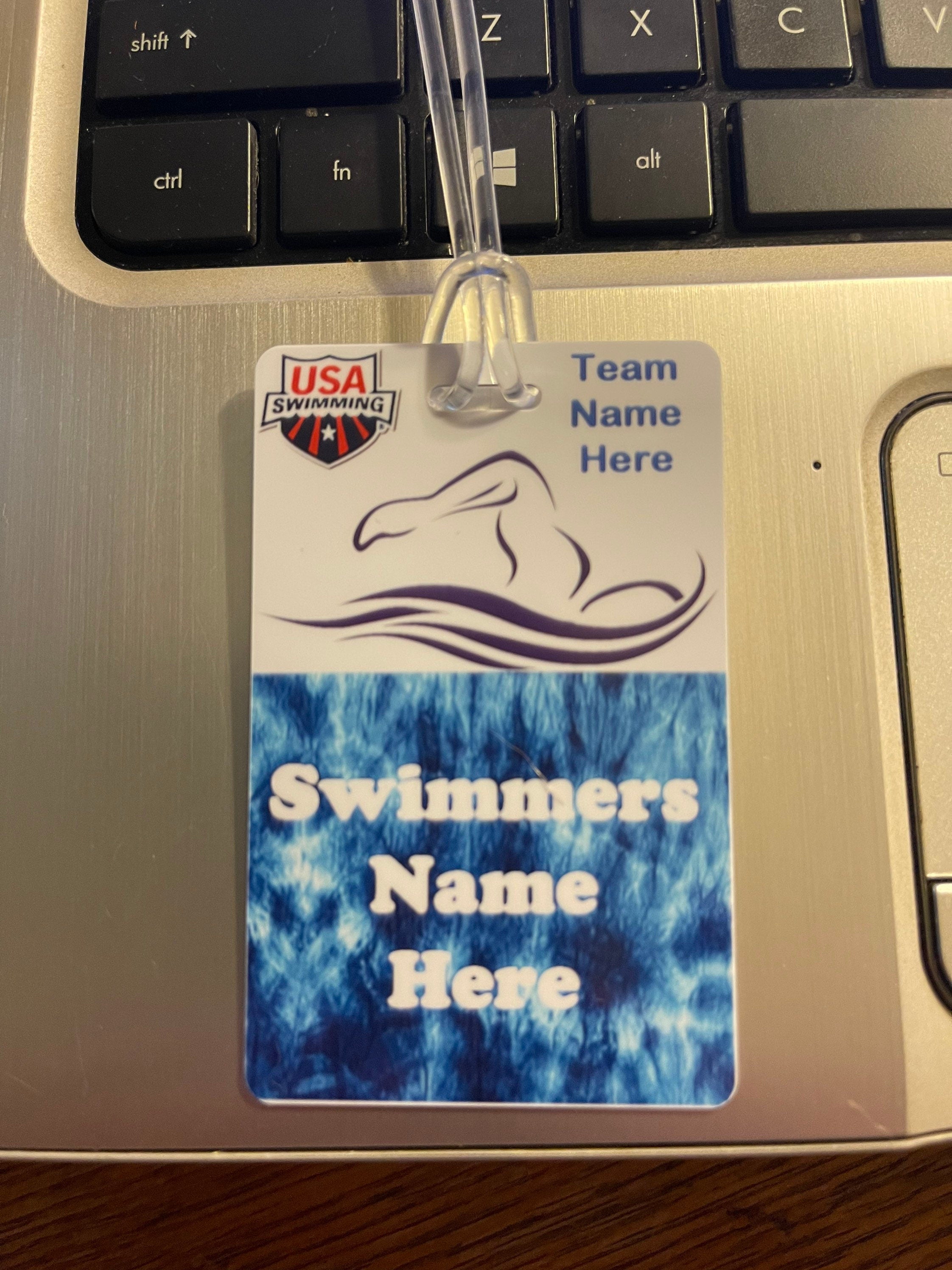 Special order swimmer logo