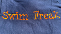 Navy blue - Embroidered Bath Towel