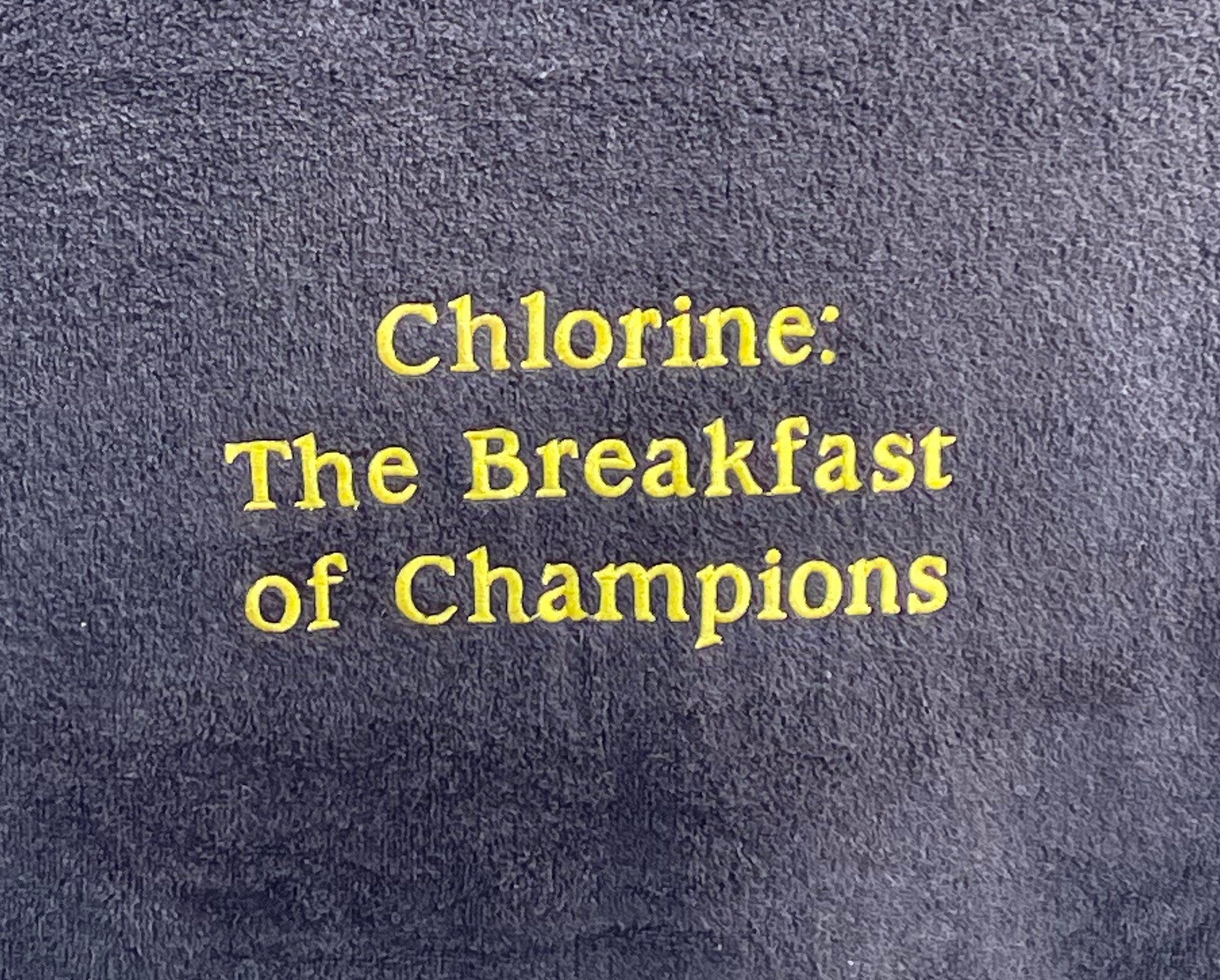 Gray - embroidered towel