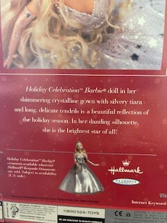 Holiday Celebration Barbie 2001