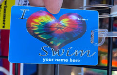 I heart to swim! I love to swim.