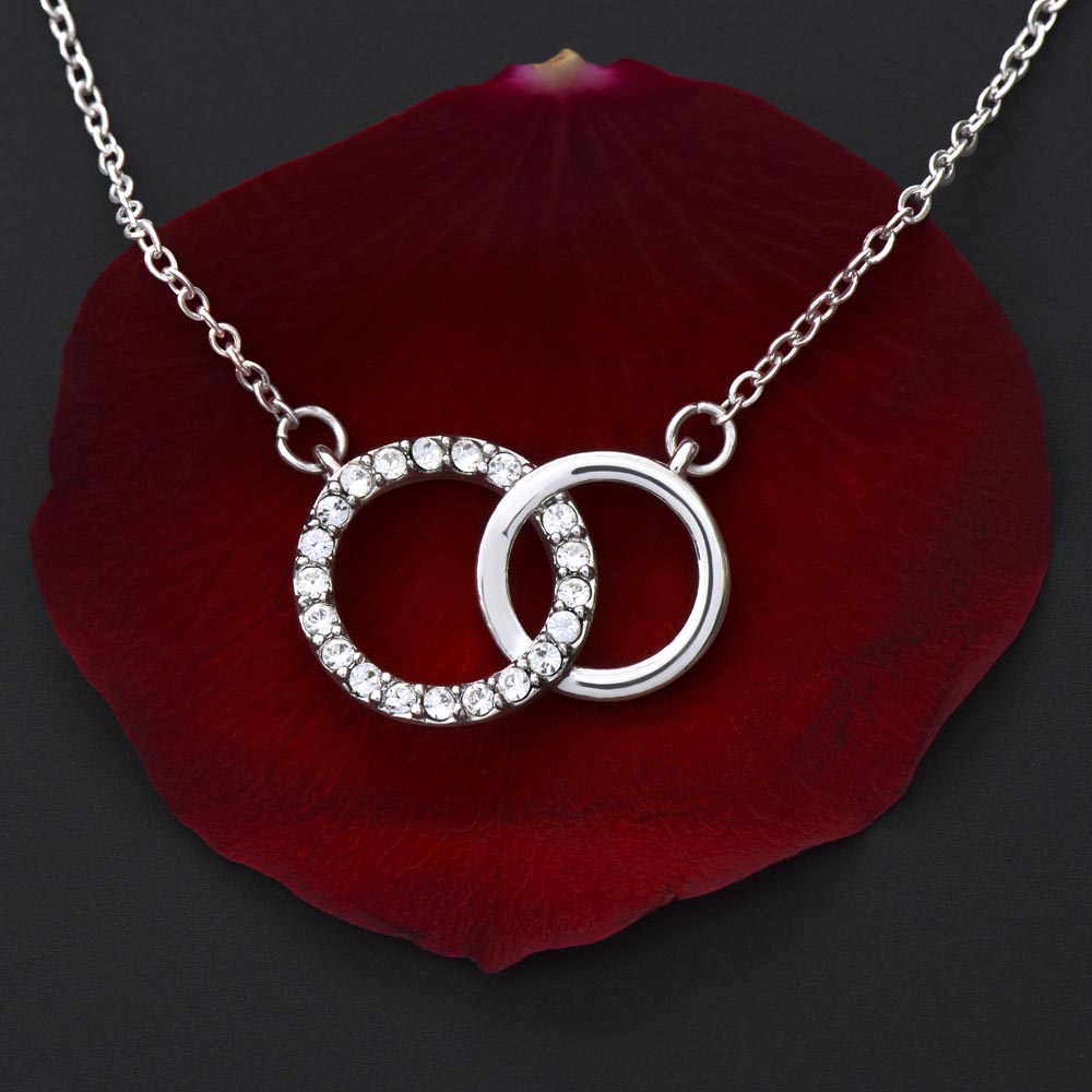 TO MY SOULMATE - My Home - Perfect Pair Necklace (Black background)