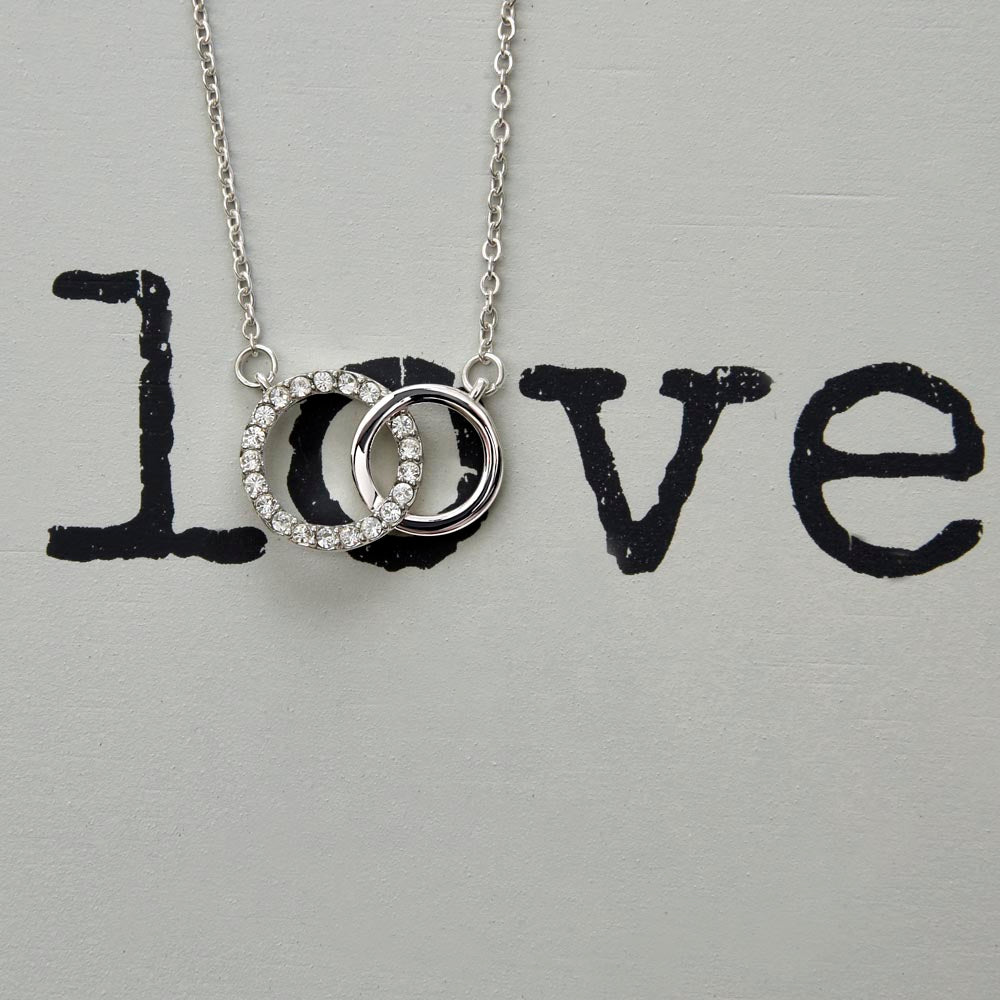 TO MY SOULMATE - My Home - Perfect Pair Necklace (Black background)