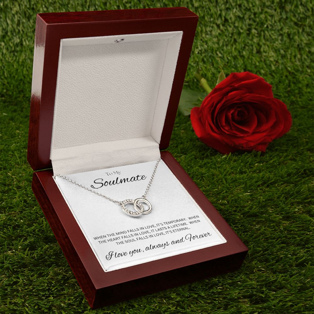 TO MY SOULMATE - Eternal - Perfect Pair Necklace (White background)