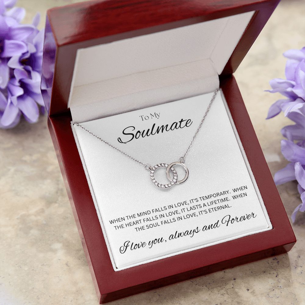 TO MY SOULMATE - Eternal - Perfect Pair Necklace (White background)