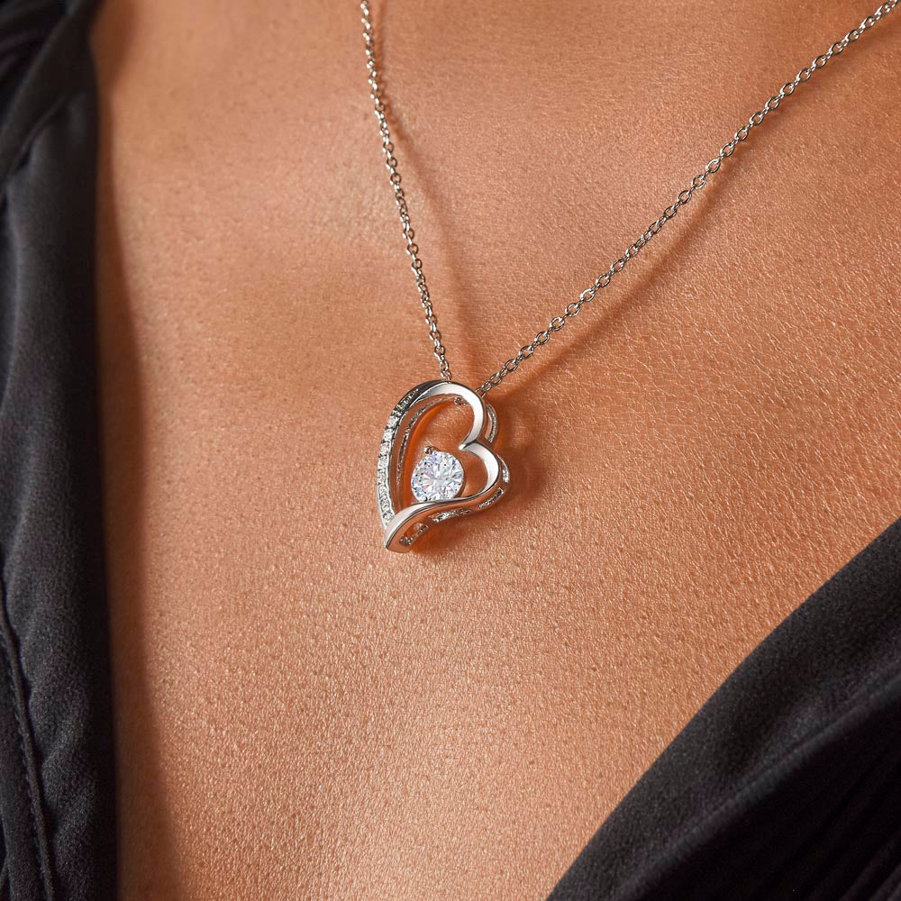 TO MY FIANCE - Your Last - Forever Love Necklace (White background)